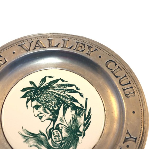 Genesee Valley club Rochester NY Wilton Pewter Pla - Picture 5 of 7